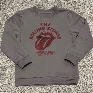 The Rolling Stones children’s grey sweatshirt